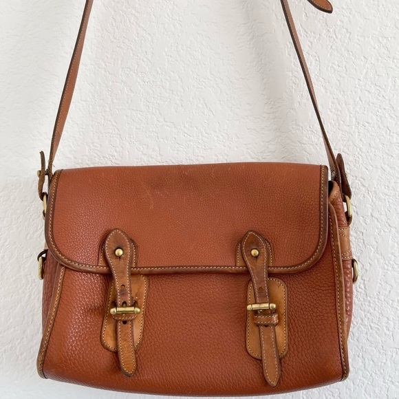 Vintage Dooney & Bourke AWL Messenger Crossbody Bag - Picture 2 of 11